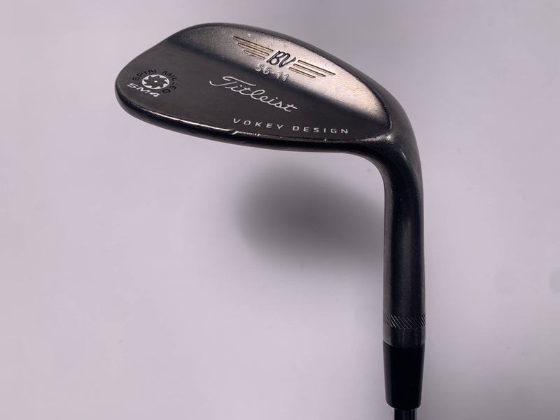 Titleist Vokey Spin Milled SM4 Black Sand Wedge SW 56* 11 Bounce Wedge RH