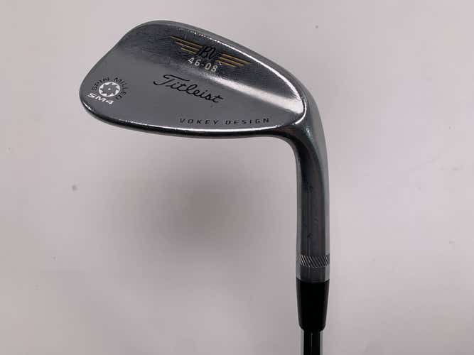 Titleist Vokey Spin Milled SM4 Chrome Wedge 46* 8 Wedge Mens RH
