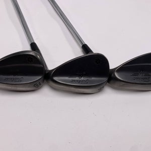Titleist Vokey SM7 Jet Black Wedge Set 52* 8 | 56* 10 | 60* 4 Project X 6.5 RH