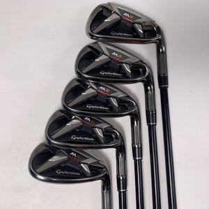 TaylorMade M2 Iron Set 7-PW+SW REAX 65g Regular Graphite Mens RH