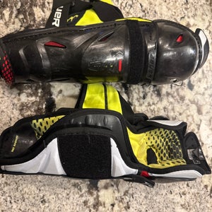 Junior Bauer Vapor Hyperlite 12" Shin Pads (Used)