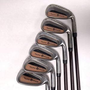 TaylorMade Firesole Iron Set 3-PW Bubble 70g Senior Missing 5i & 8i RH Rattle