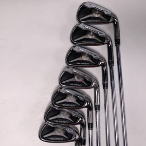 TaylorMade Burner 2009 Iron Set 4-PW Burner Superfast 85g Uniflex RH Midsize