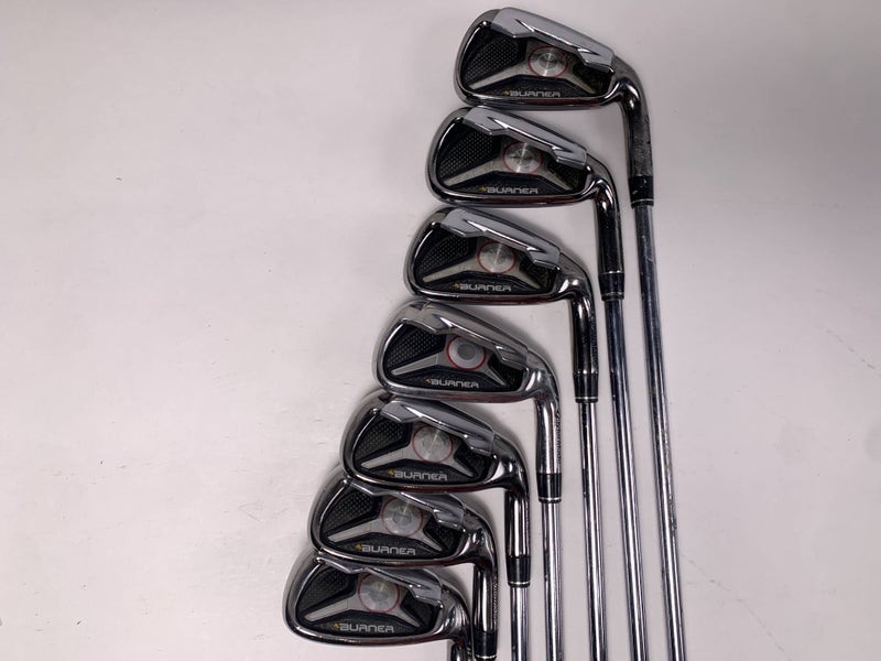 TaylorMade Burner 2009 Iron Set 4-PW Burner Superfast 85g Uniflex RH Midsize