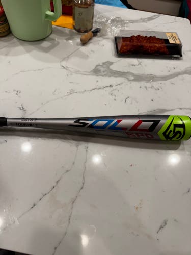 Louisville Slugger Solo Alloy USABat Certified Bat (-13) 15 oz 28" (Used)