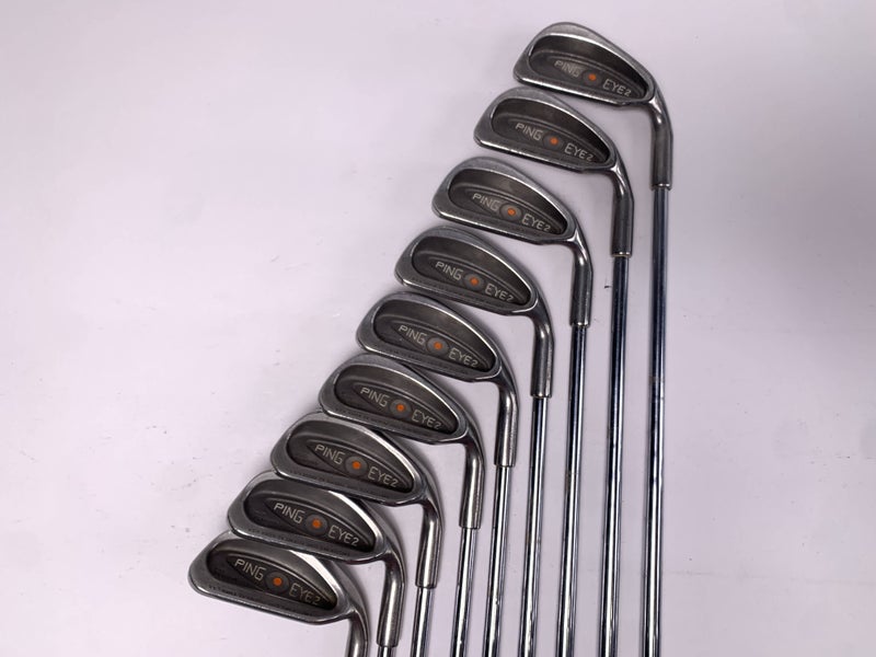 Ping Eye 2 Iron Set 3-PW+SW Orange Dot Regular Steel Mens RH