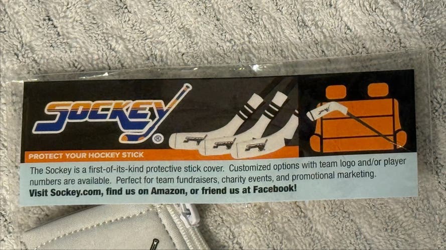 (New) SOCKY - Protective Stick Cover - protect your hockey stick!