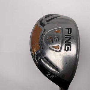 Ping G10 6 Hybrid 28* TFC129 Regular Graphite Mens RH