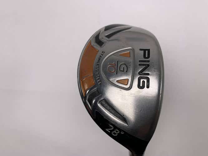 Ping G10 6 Hybrid 28* TFC129 Regular Graphite Mens RH