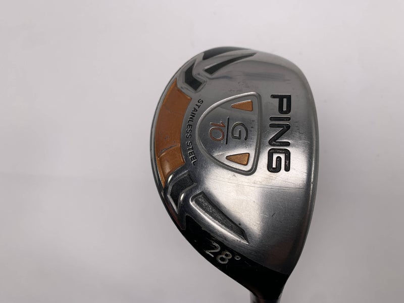 Ping G10 6 Hybrid 28* TFC129 Regular Graphite Mens RH