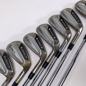 Callaway Apex TCB 24 Iron Set 4-PW Dynamic Gold Tour Issue X100 Extra Stiff RH