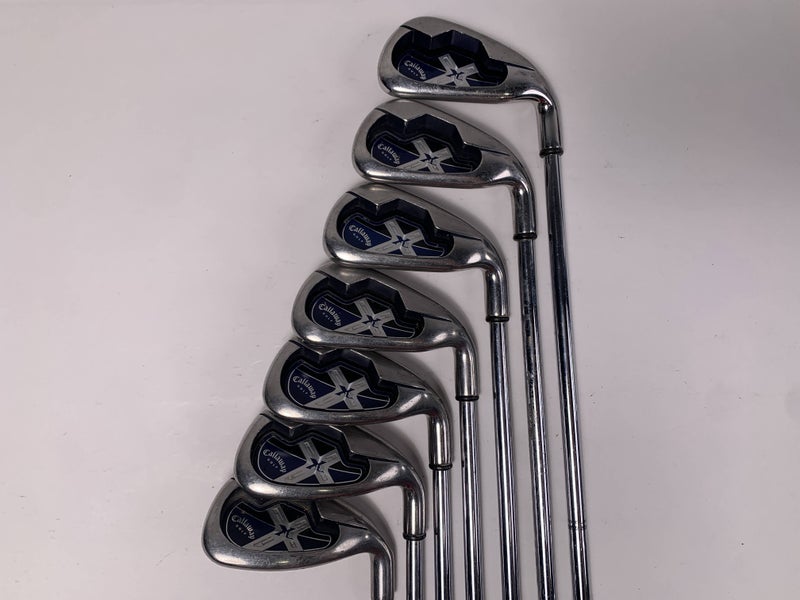 Callaway X-18 Iron Set 4-PW Uniflex Steel Mens RH