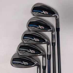Callaway XR Iron Set 6-PW Mitsubishi Rayon Bassara 50x5ct 50g Ladies RH