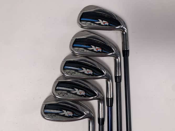 Callaway XR Iron Set 6-PW Mitsubishi Rayon Bassara 50x5ct 50g Ladies RH