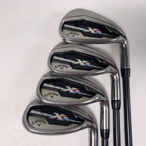 Callaway XR Iron Set 7-PW+GW Project X San Diego 5.5 58g Regular RH No 8 iron