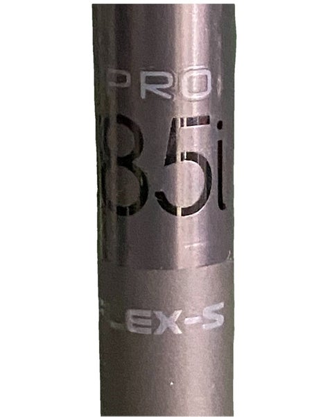 Fujikura Pro 85i S-Flex 36.25" Stiff Graphite Iron Shaft Pull .370 Tip Diameter
