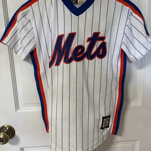 Youth Medium Cooperstown Collection Mets Jersey