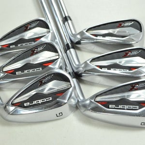 Cobra Air-X 2022 5-6,8-PW,GW Iron Set Right Regular Flex Ultralite Steel #183746