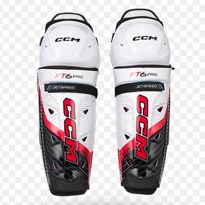 Senior CCM Jetspeed ft6 pro 15" Shin Pads (New)
