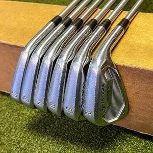 Used TaylorMade P-750 Tour Proto Forged Irons 5-PW 130g X-Stiff Steel Golf Set