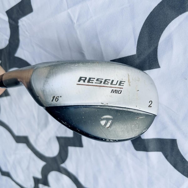 TaylorMade Mens Left Handed Golf Club 2 Hybrid _ Flex