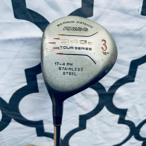 Tour Series Mens Left Handed 3 Fairway Wood Golf Club _ Flex