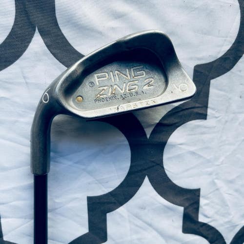 Ping Zing 2 Yellow Dot Mens Left Handed Individual 6 Iron Golf Club