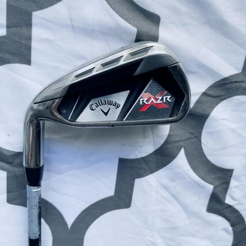 Callaway RAZR X Mens Left Handed Individual 5 Iron Golf Club A Flex
