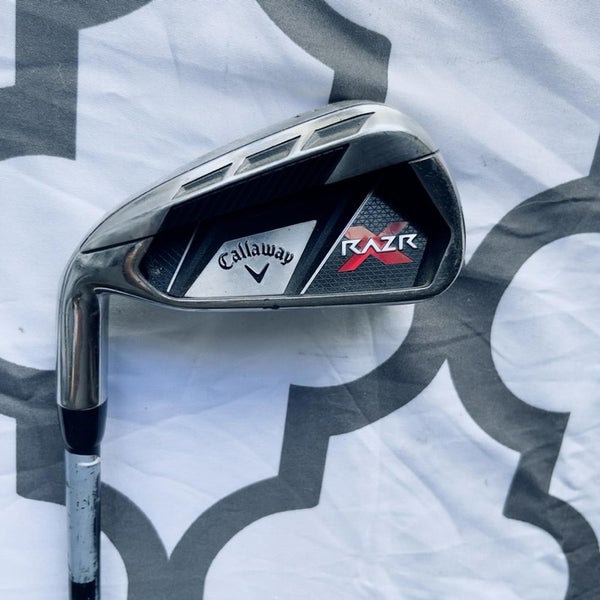 Callaway RAZR X Mens Left Handed Individual 5 Iron Golf Club A Flex