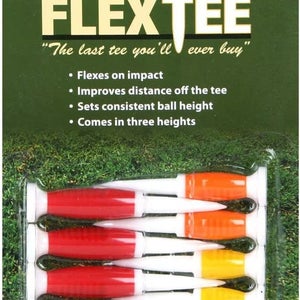 Flex Tee (2.25"/2.5"/3", Red/Orange/Yellow, 8pk) NEW