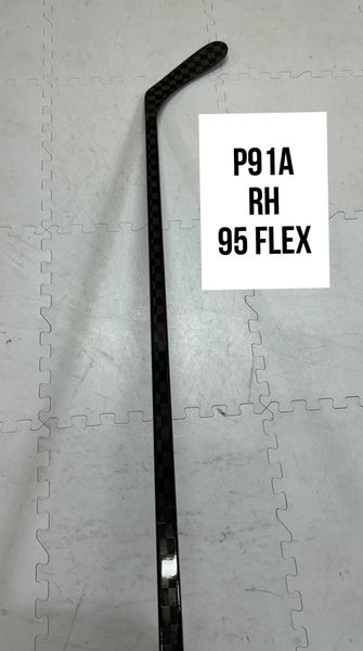 Senior(1x)Right P91A 95 Flex (DRURY) 
ProBlackStock™ Unbranded Blackouts Pro Stock Hockey Sticks