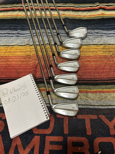 Titleist T150 Right Handed Iron Set Stiff Flex Steel Shaft (New)