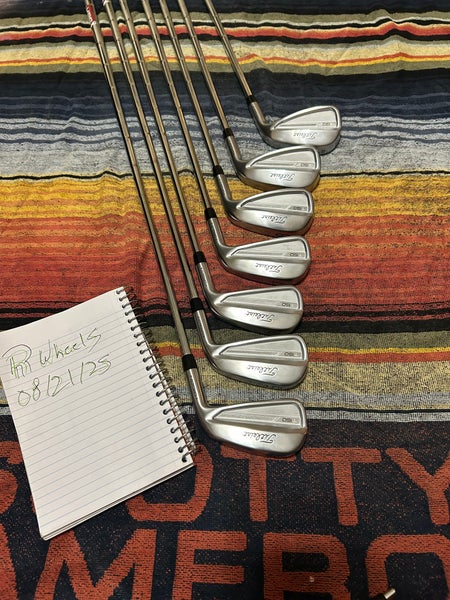 Titleist T150 Right Handed Iron Set Stiff Flex Steel Shaft (New)