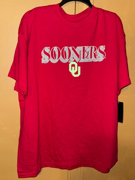 Captivating Apparel NCAA Oklahoma Sooners Athletics Graphic T Shirt Mens 2XL New