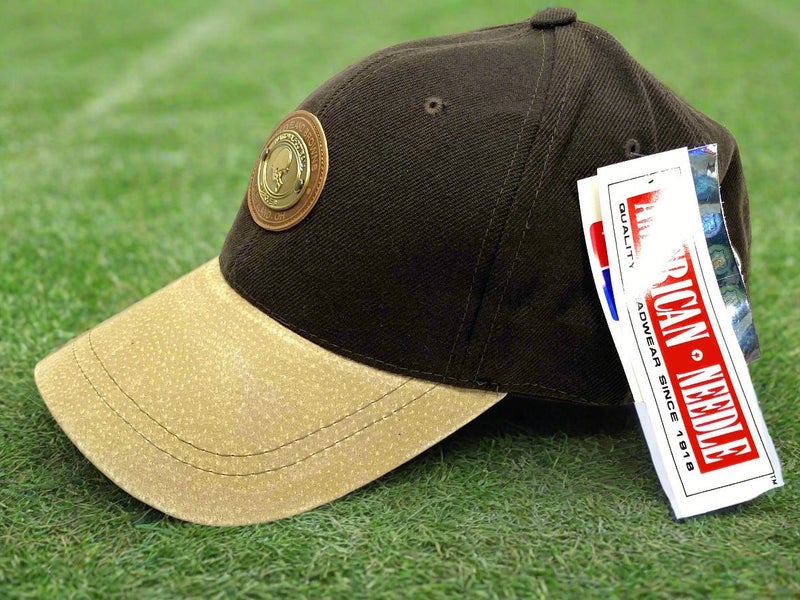 Cleveland Browns Vintage Late'90s NFL 20% Wool Stamped Metal NOS Logo Cap (New)