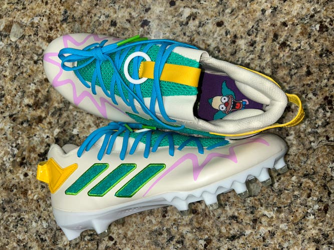 Adidas Freak 22 Simpsons Krusty The Clown Football Cleats Size 10.5