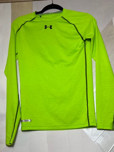 Neon Green Medium Men's Under Armour Compression (Used)