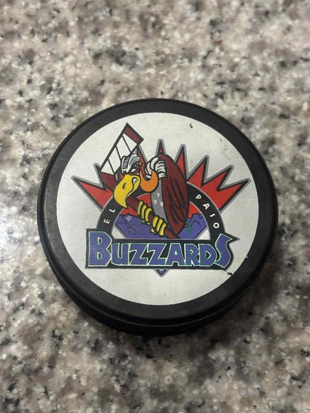 Vintage El Paso Buzzards Central Hockey League (CHL) Hockey Puck l