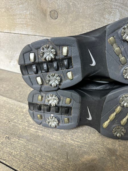 Nike Golf Shoes Mens Size 11 Black Gray SP-3 Athletic Cleats