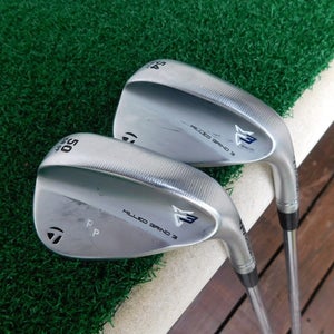 Tour Player's TaylorMade MG3 (50.09*, 54.11*) Wedge Set w/ KBS TOUR 120g Stiff
