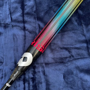 Black 2020 DeMarini Prism Composite Bat (-10) Composite 22 oz 32" (Used)