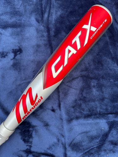 2023 Marucci CAT X Composite Bat USSSA Certified (-10) Composite 19 oz 29" (Used)