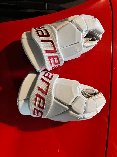 Bauer Vapor Detroit Red Wings Stadium Series Style hockey Gloves 14”