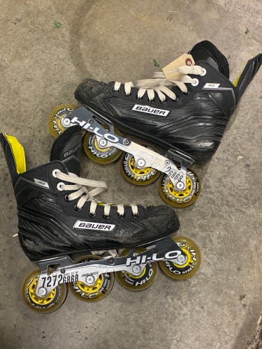 Junior Bauer RS Inline Skates Regular Width Size 4 (Used)