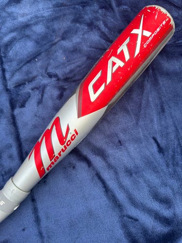 2023 Marucci CAT X Composite Bat USSSA Certified (-10) Composite 18 oz 28" (Used)
