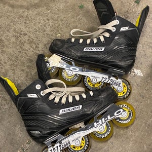 Junior Bauer RS Inline Skates Regular Width Size 4 (Used)
