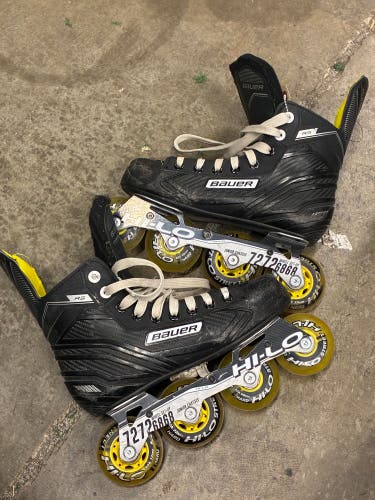 Junior Bauer RS Inline Skates Regular Width Size 4 (Used)