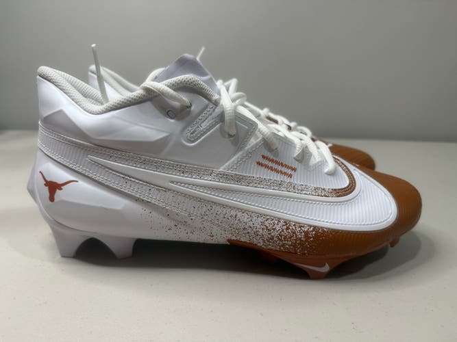 Size 12 Wide Men’s Nike Vapor Edge Elite 360 2 Texas Longhorns SMU PE Football Cleats