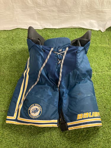 Blue Senior XL Bauer Nexus Hockey Pants Pro Stock (Used)
