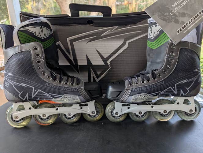 Mission Inhaler AC7 Inline Skates Size 11 (New)
